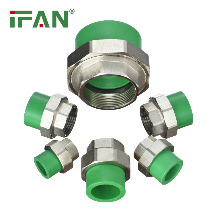 IFAN производитель различных размеров Ppr Brass Union для соединения трубы или доставки воды