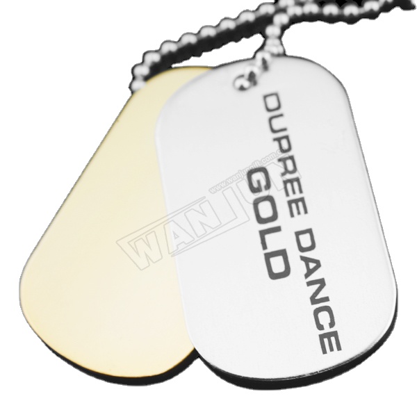 Military Dogtags Custom Made Vintage Dogtag Necklace Men Necklace Dogtag With Words