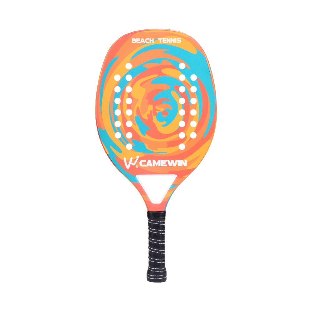 Beach Tennis Paddle Racket Carbon Fiber with EVA Foam Core Tennis Padel Beach Tennis Racket Carbon