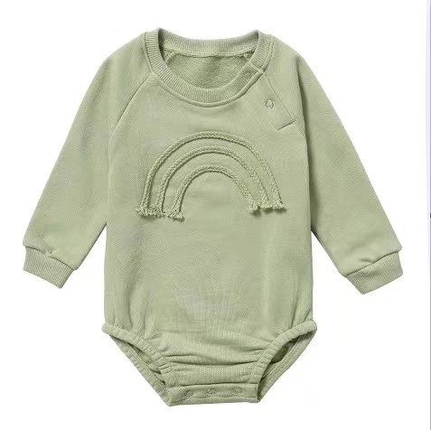 Children's wear baby's clothes Crawling suit baby long sleeves baby wrap farts onesie