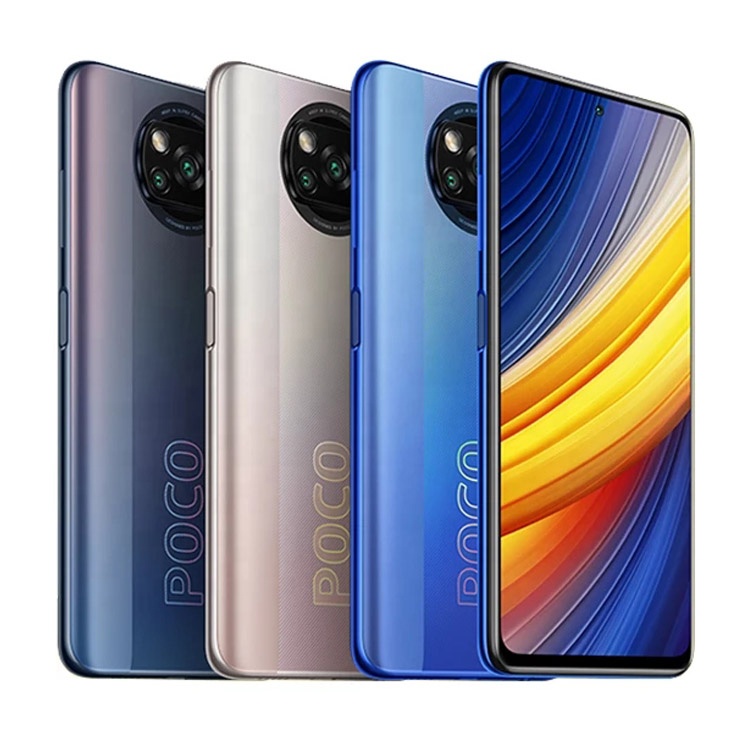 Глобальная версия мобильных телефонов Pocophone 120 Гц 8 Гб 256 ГБ 5160 мАч 33 Вт NFC DotDisplay четыре камеры Celulares Xiaomi POCO X3 Pro