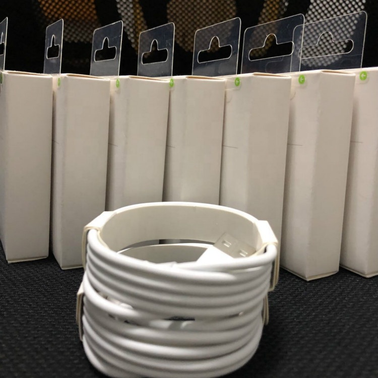 Оптовая продажа с фабрики, высокое качество, 1 м, 3 фута, синхронный usb-кабель для зарядки iphone 6, 8 X, кабель с оригинальной новой упаковочной коробкой