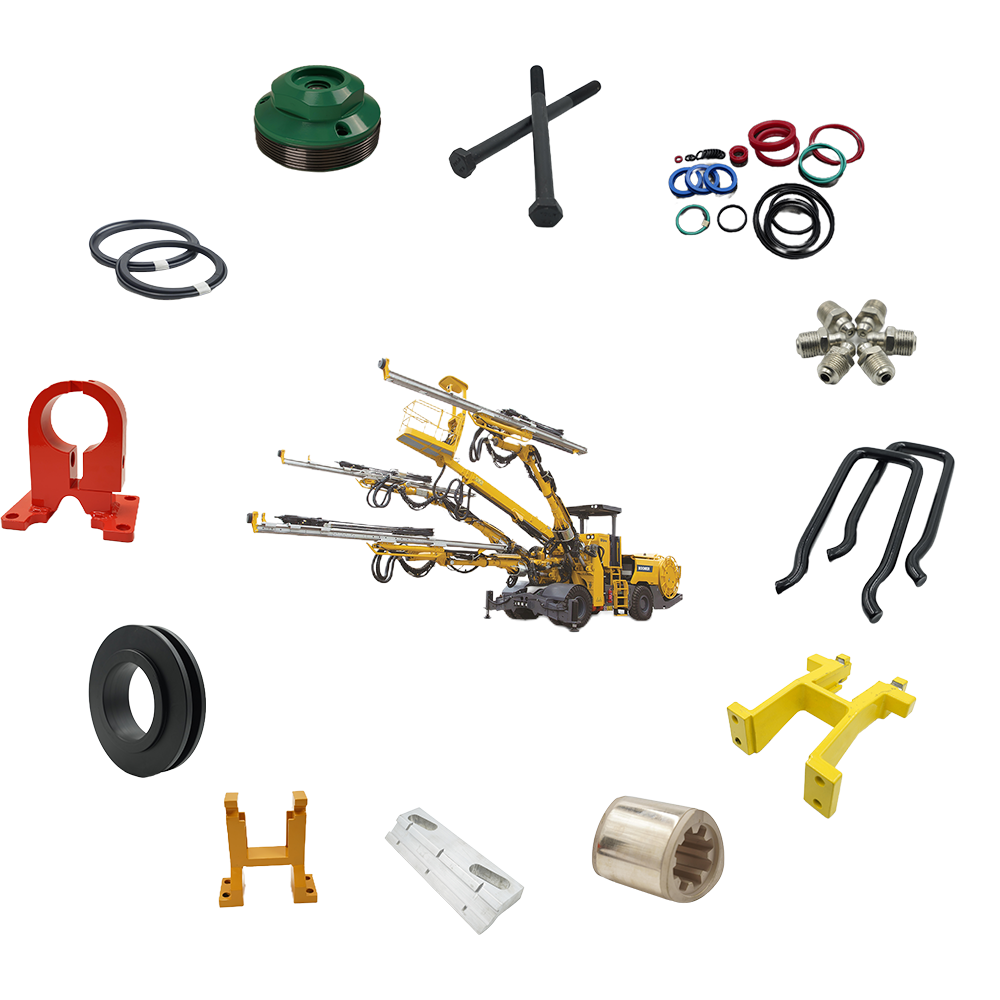 Mining Machines Spare Parts Components Original Equipment Components Genuine Spare Parts For Underground Drilling Jumbo