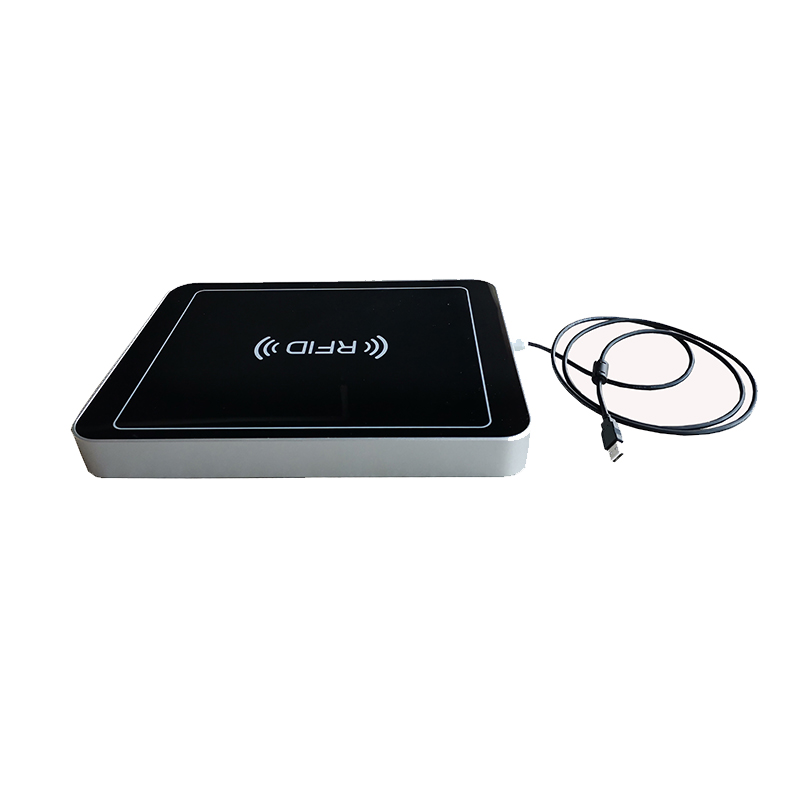 Считыватель RFID с интерфейсом USB/RS232, настольный бесконтактный считыватель смарт-карт, скиммер