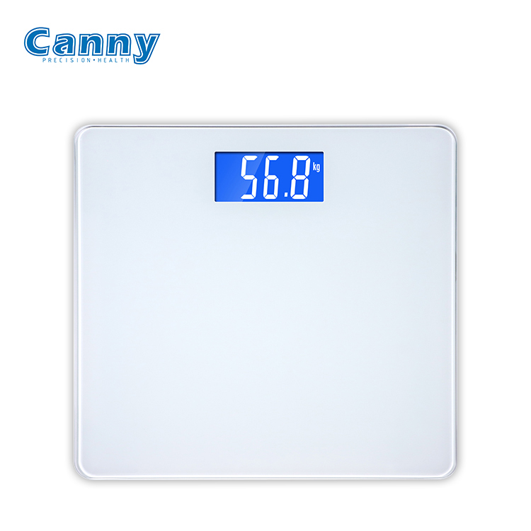 Новые идеи Canny, платформа из закаленного стекла, весы для тела, цифровые весы для ванной комнаты
