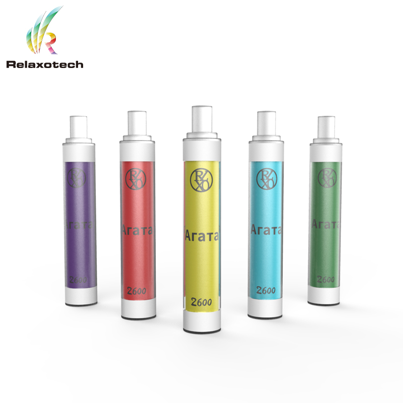 LED lamp Mach 650m cotton core electric heating disposable vape pen electronic cigarettes