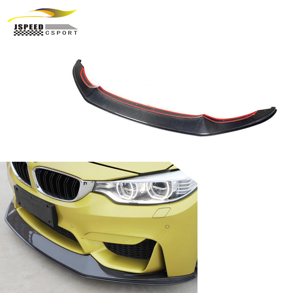 Автомобильный передний бампер M3 M4 из углеродного волокна для BMW F80 M3 F82 M4 2014-2018