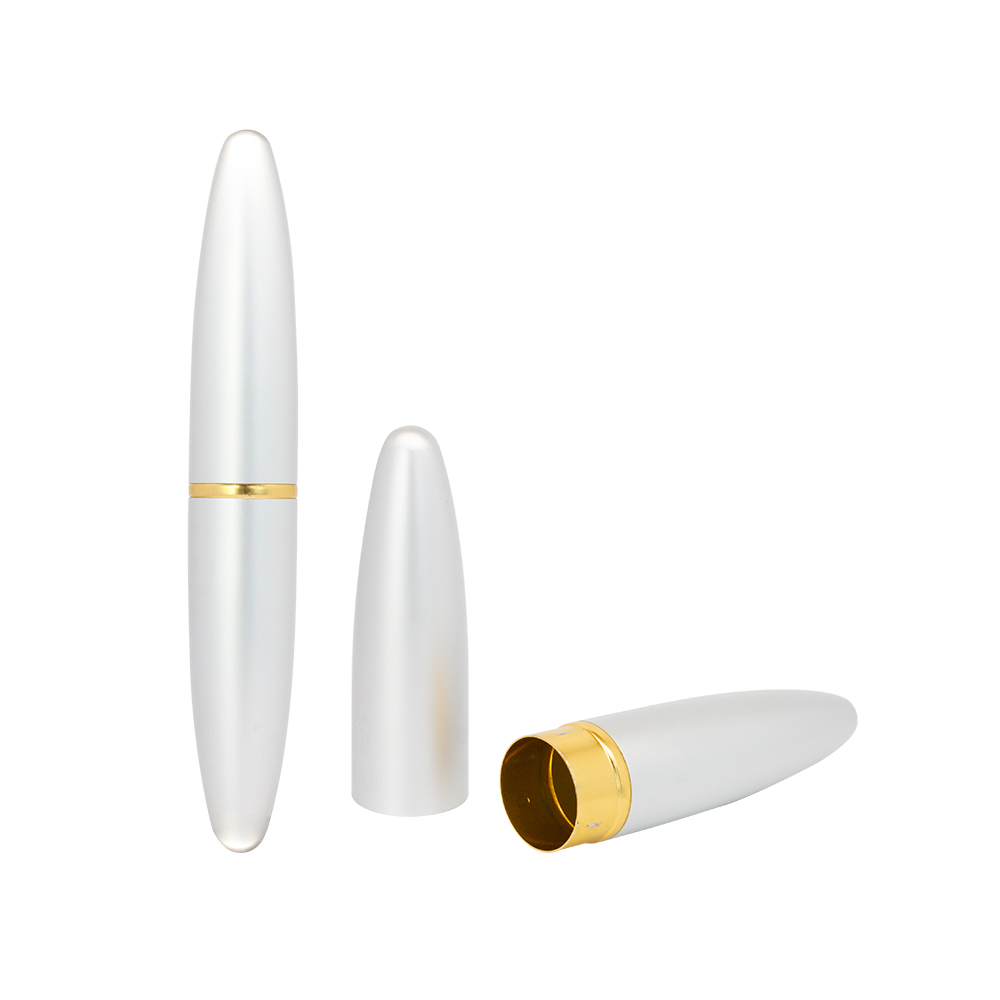 Blunt Pre Roll Cigar packaging Custom length diameter 17.5 Matte white painting aluminum tube with custom screw cap