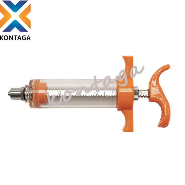china manufacture good feedback plastic steel syringe for farming