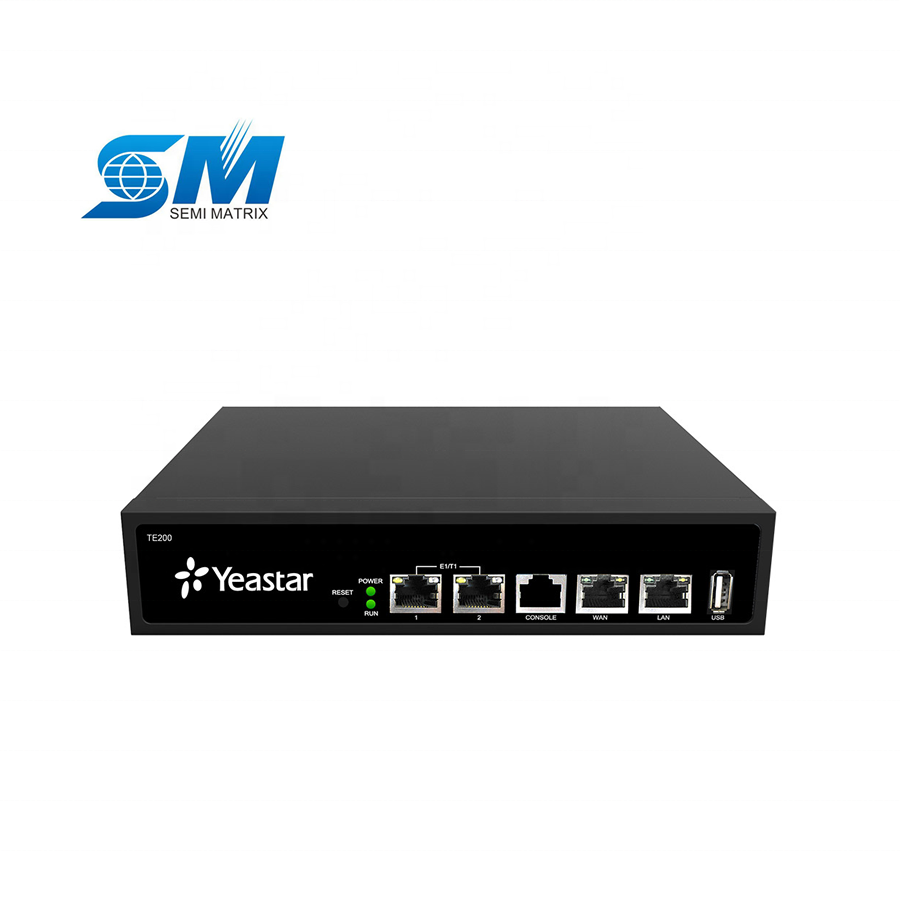 Новый оригинальный шлюз Yeastar TE серии E1/T1/PRI VoIP TE200
