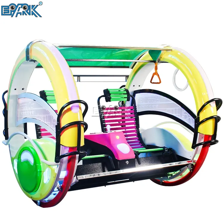 9s Happy Car Rolling  Machine Indoor/Outdoor Ride  Amusement Machine Made In China For Kids
