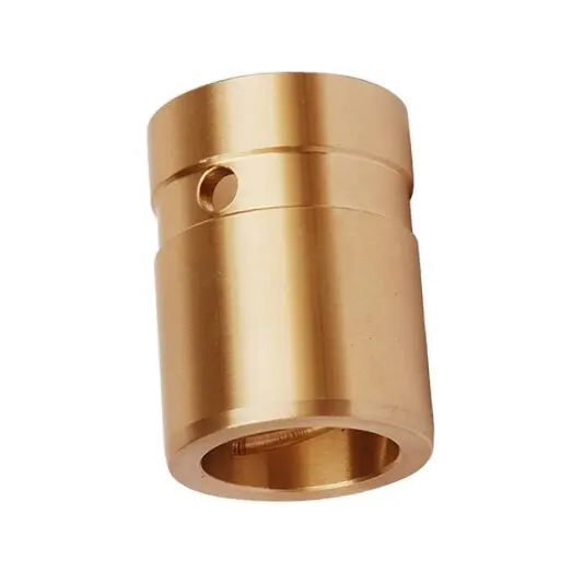 Metal sleeve bearing factory direct sales customized metric bronze bushing with oil groove
