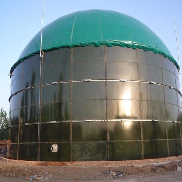Эмалированный сборный бак для большого проекта биогаза