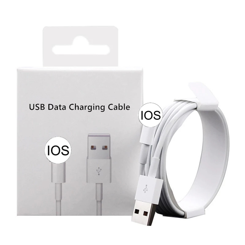 Оригинальный USB-кабель лучшего качества с логотипом для iPhone 12, 2 А, USB-кабель для быстрой зарядки и передачи данных для освещения