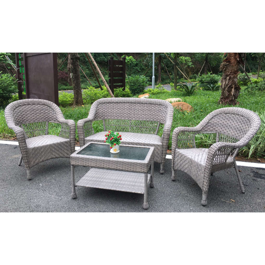 Rattan Table and Chairs Set Garden Manufacturer Sale Patio Furniture Set