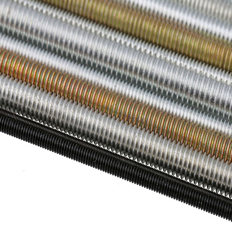 Galvanized / Zinc Plated Low Carbon steel Grade 4.8 & Grade 8.8 Threaded Rod / Bar DIN975 DIN976