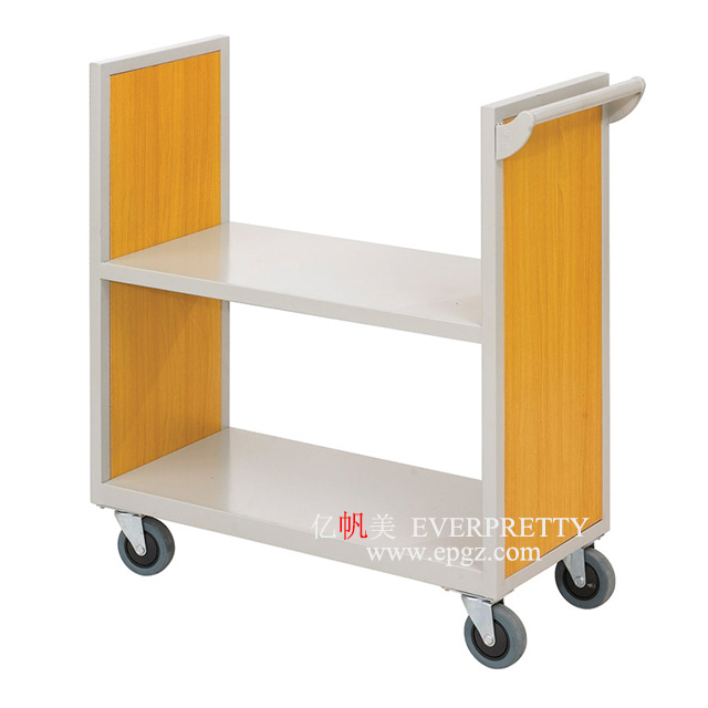 Fashionable Environmental Friendly Design School Furniture Bookshelf Cart for Student