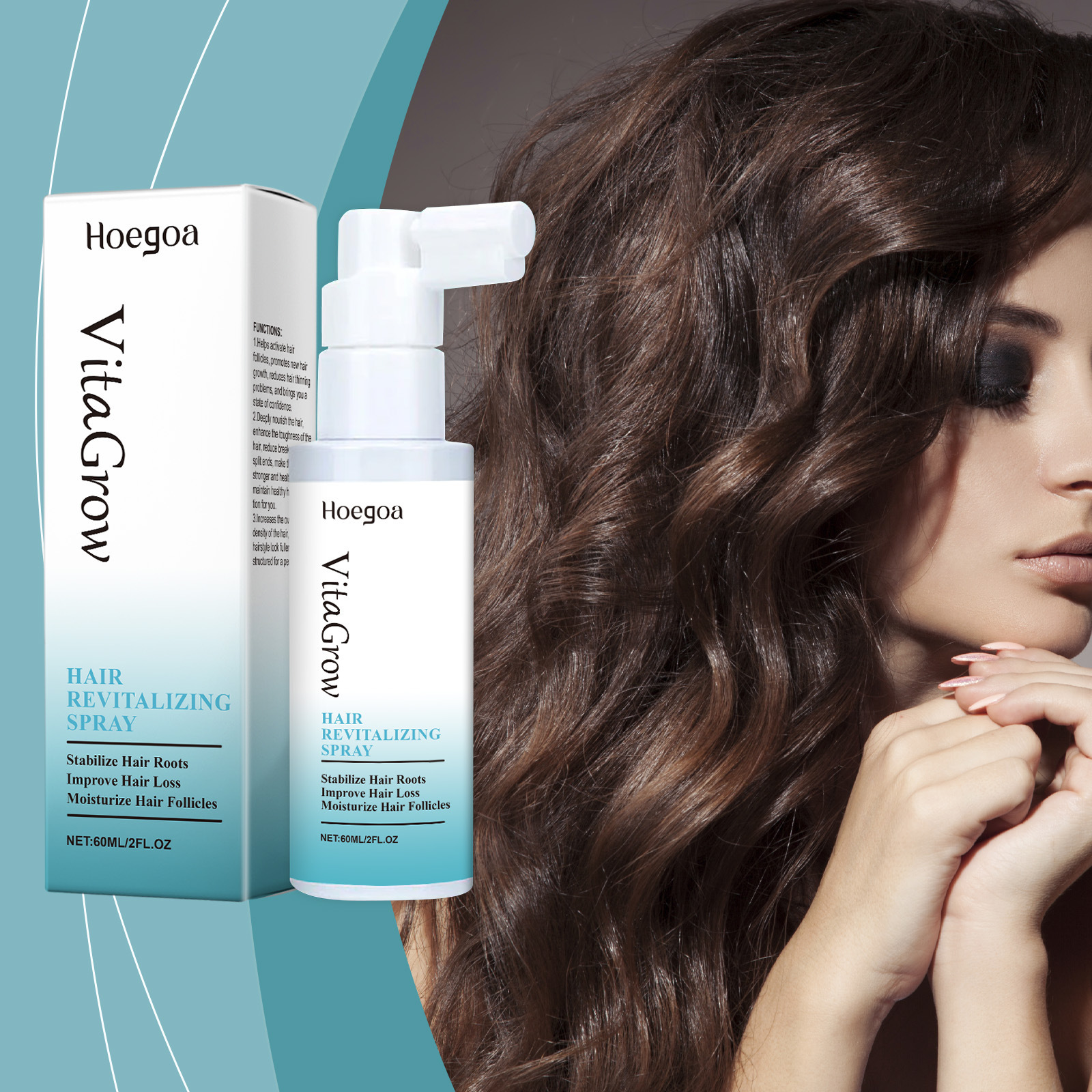 HOEGOA Wholesale Softening Nourishing Scalp Radiant Hair Repairing Maniac Hair Care Anti-hair spray