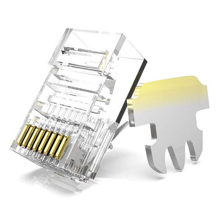 Разъем rj45 по заводской цене, разъем 8P8C RJ45 CAT5, Модульный сетевой разъем для кабеля Cat5 Cat5e Cat6