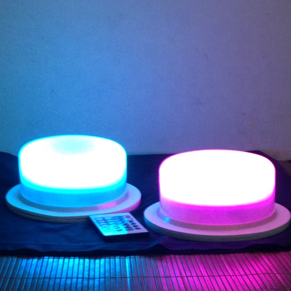 RGB cordless 17cm diameter led light system energy-saving fluorescent lamps