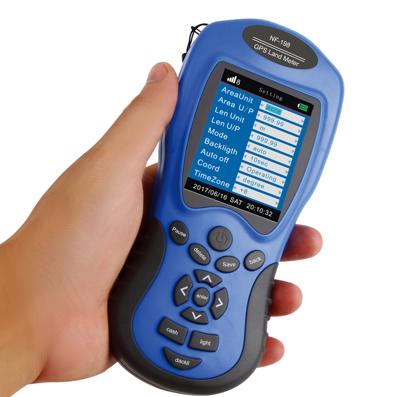 Модернизированный GPS Land метр портативный цифровой манометр NF-198 с установки транспортного средства
