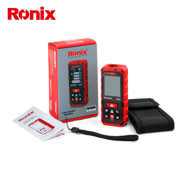 RONIX новый дизайн лазерный дальномер 50 м 9350