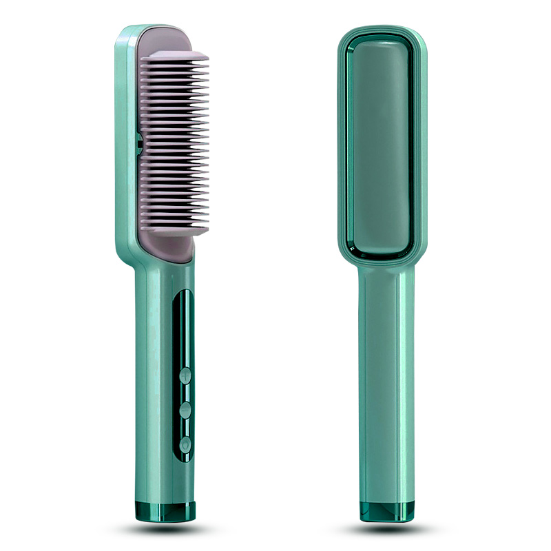 Home does not hurt hair negative ions hair straightening comb portable hair straightener