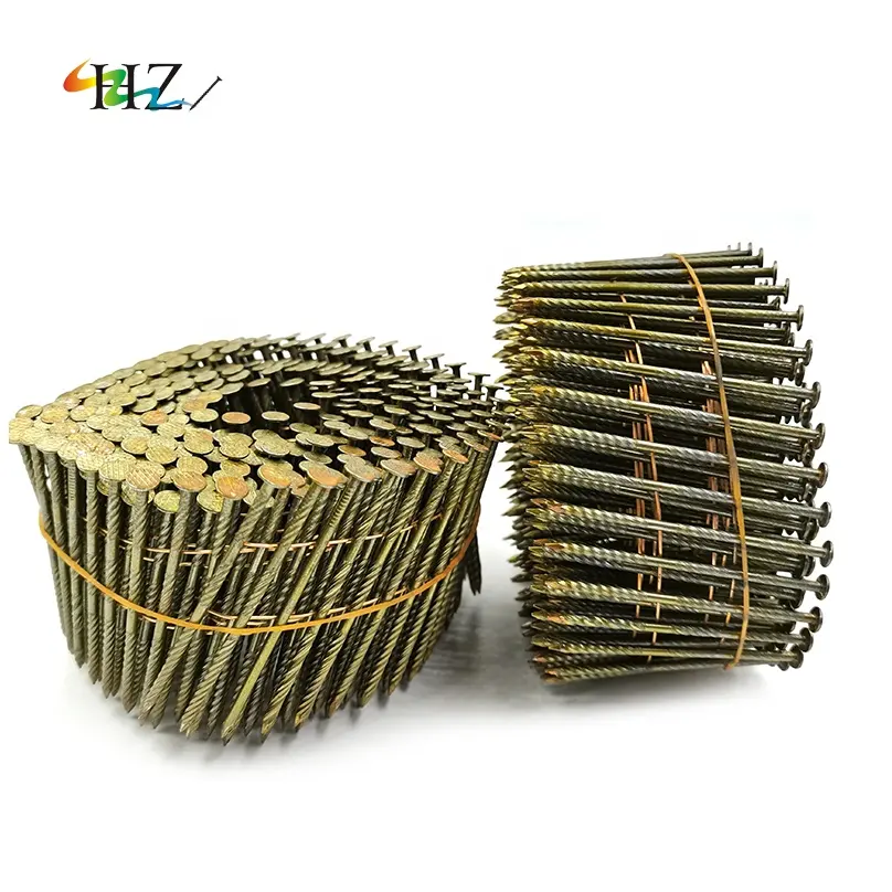 High Quality Nail Factory Collated Coil Nails for pallet Pneumatic Nail Gun Use