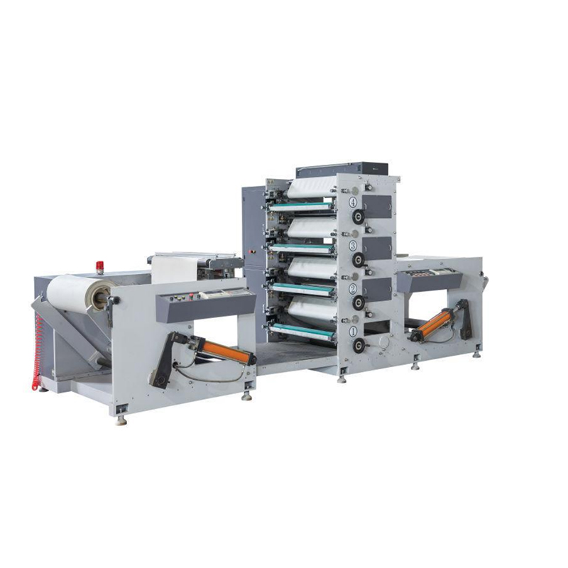 high speed full automatic 6 color paper cup flexo printing machine