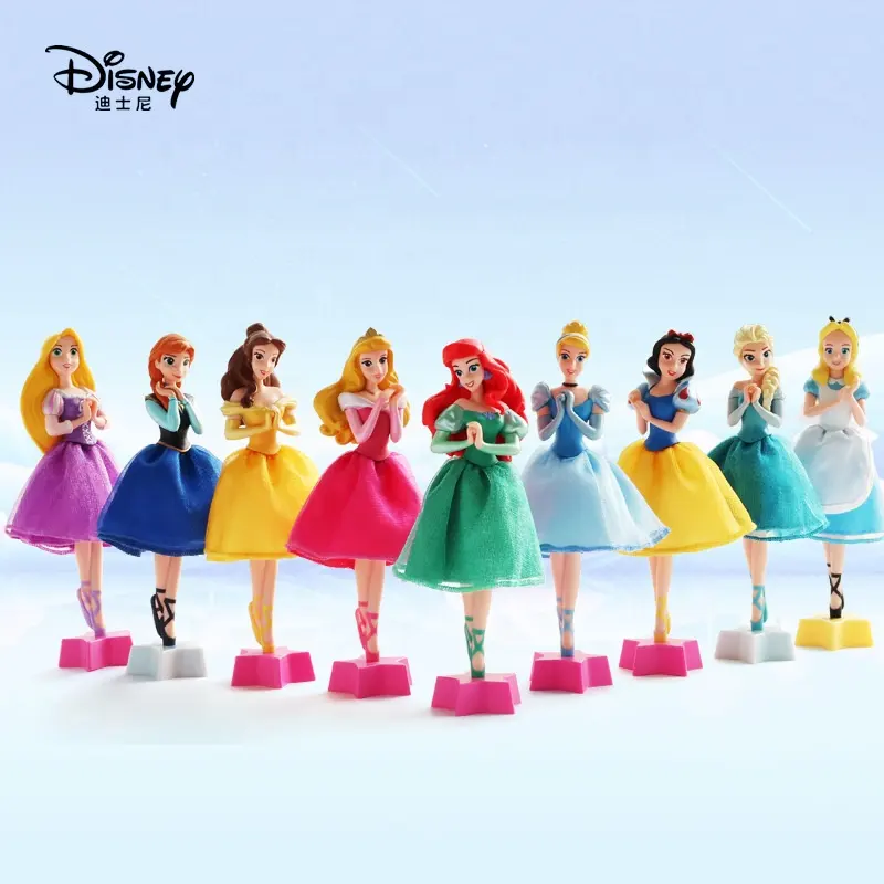 Disney FAMA Factory Genuine 3D Elsa Anna Cartoon Cute Character Princess Ballpoint Pen for Boy Girls Gifts