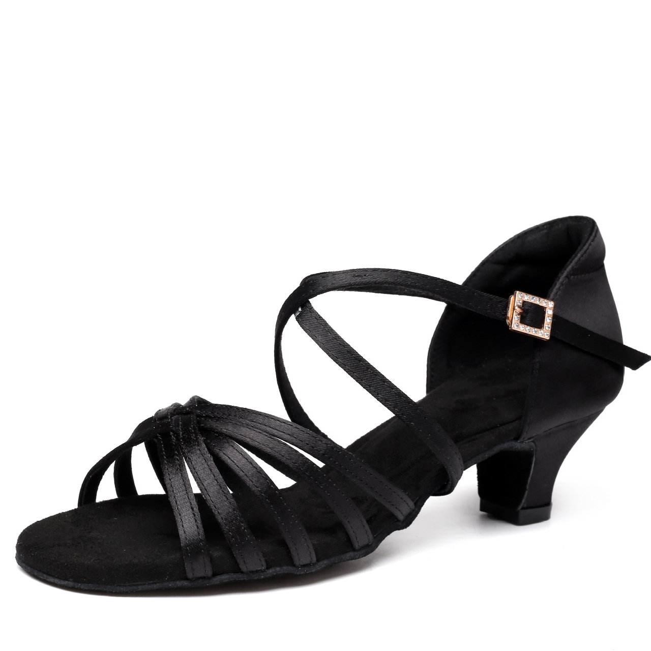 High quality children's latin shoes lace up comfortable ballet girls dance shoes