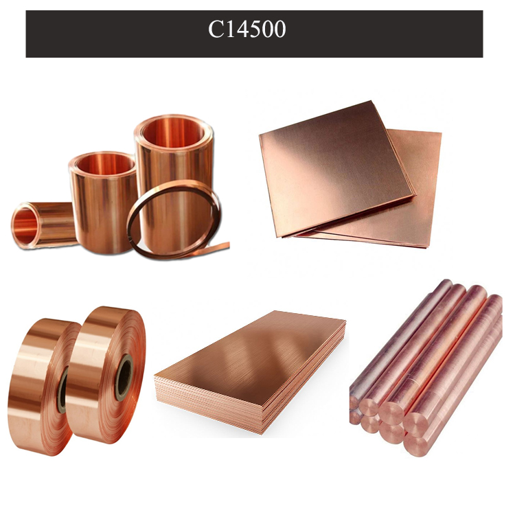 Supply C14500 Copper Alloy Strip QTe0.5 Tellurium Copper Coil Copper Alloy for connectors