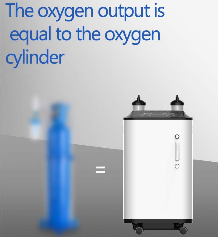 Medical Equipment Oxygen Generator Portable Oxygen Concentrator 10 L 24 H 7 Days 2 Flow pictures & photos Medical Equipment Oxy