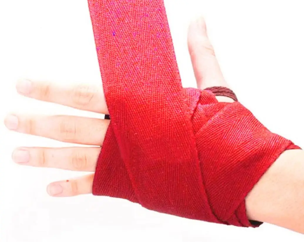 Хлопковые спортивные повязки на руки 98,5 дюймов, боксерские повязки на руки для мужчин и женщин, кикбоксинг для защиты запястья