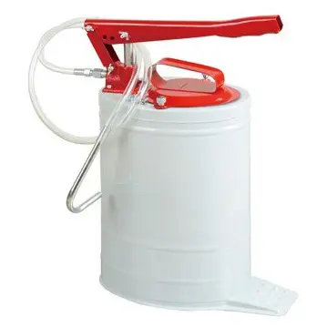 Distributeur/pompe d'huile manuel avec reservoir de 20 litres