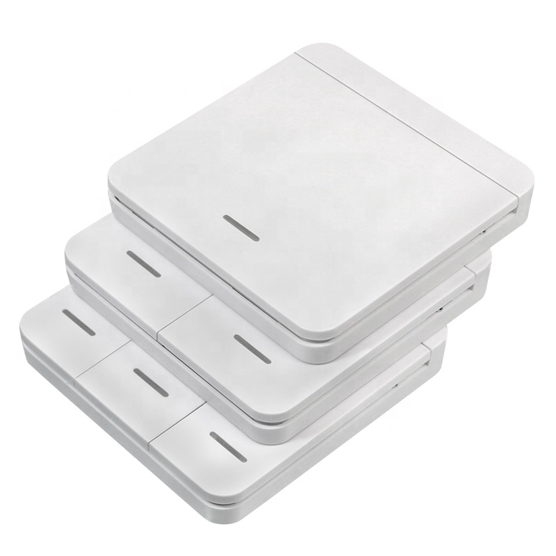 1/2/3 Gang 1/2 Way Wall Switch White Push Button On/Off Light Switch EU US Russia Standard Power Switch