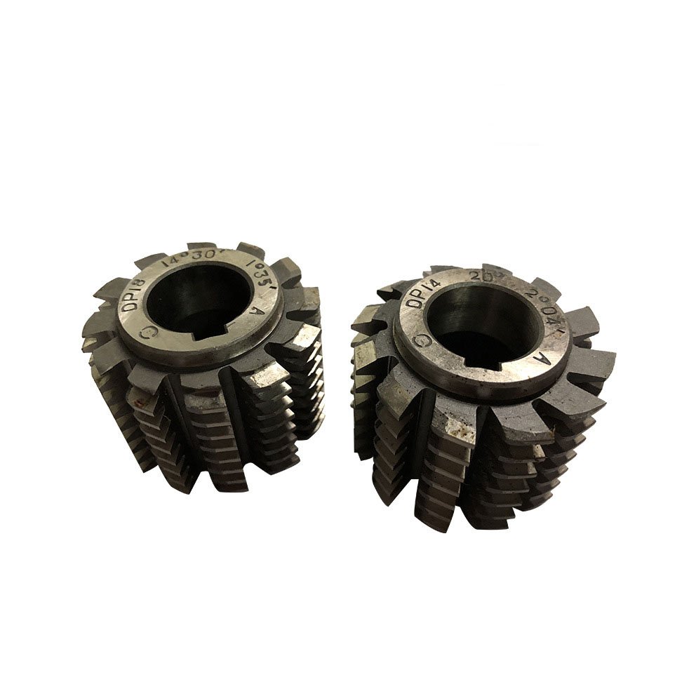 HSS PA20 Module Gear Hob Cutter with TIN coating in stock