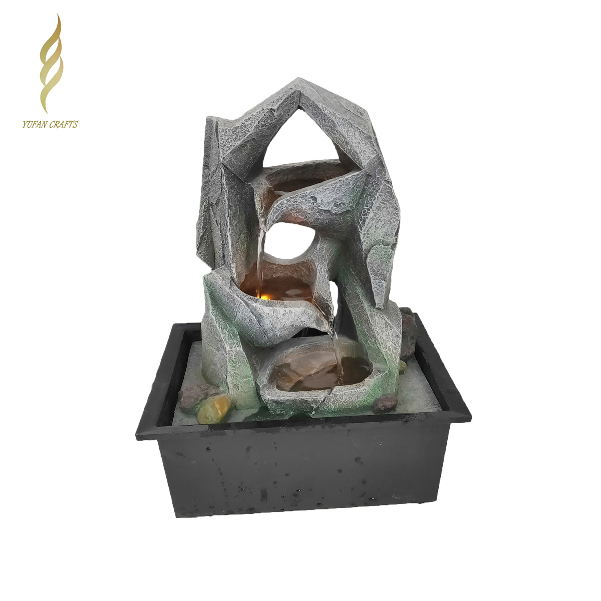 Fountain feng shui buy small table top water fountains indoor waterfall decor home