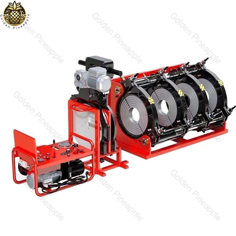 PVDF PP HDPE PVC Pipe Welding Machines: Manual Wheel Butt & Hot Melt for Customized PE Pipe