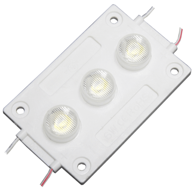 24v 12v Led Module 3Pcs smd wateproof ip65 with lens super brightness high power 4.5w Sign led module