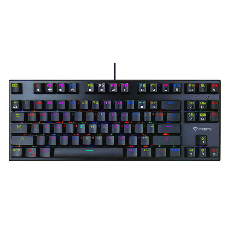 USB Проводная игровая RGB-клавиатура с модной rgb-подсветкой, индивидуальная оптическая механическая мини-клавиатура с 64, 87, 104 клавишами