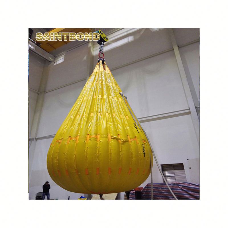 Морские водонепроницаемые сумки Crane Davit для испытания на нагрузку, подъемный балластный водяной мешок