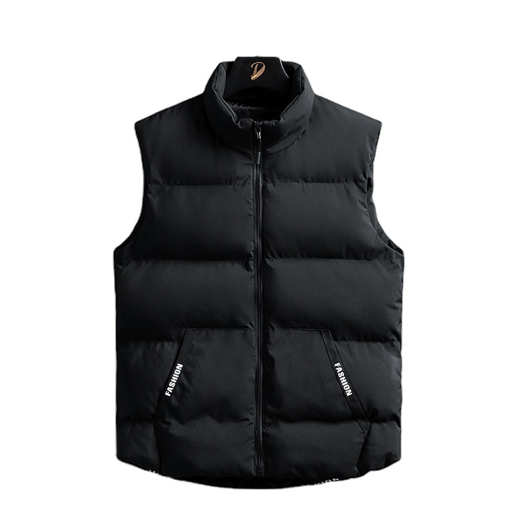 Высококачественный мужской модный жилет vestes d ВИЧ без рукавов мягкий уличный легкий водостойкий утепленный жилет с воротником-стойкой
