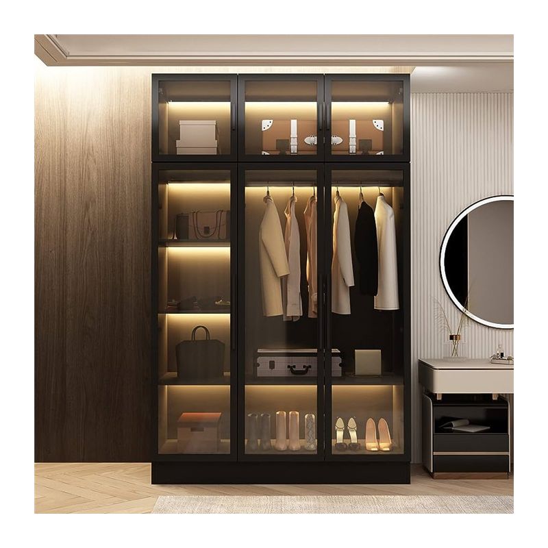 Ace Customize Wardrobe Cabinet Storage Home Furniture Customized Durable Modern Wardrobes Wooden Dress Bedroom Wardrobe