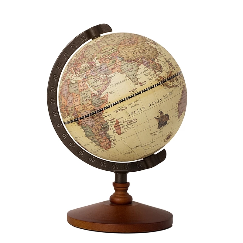 Geografia Globo Do Mapa Mundi Earth Globe 5 Inch Vintage Ornaments Dia World Globe Constellation