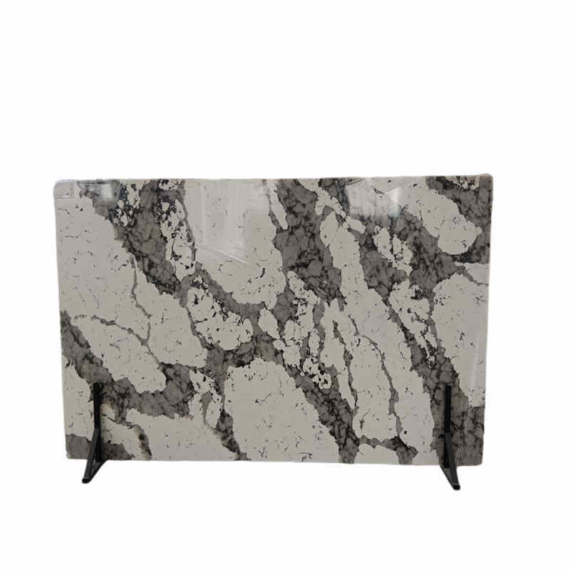 High Quality Engineering Quartz Stone Slab Versatile Kitchen Countertops Floors Bathrooms Hotels Background Wall Burning Board