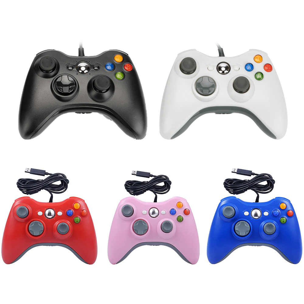 Для XBOX 360 PC USB Лидер продаж проводной игровой контроллер Джойстик