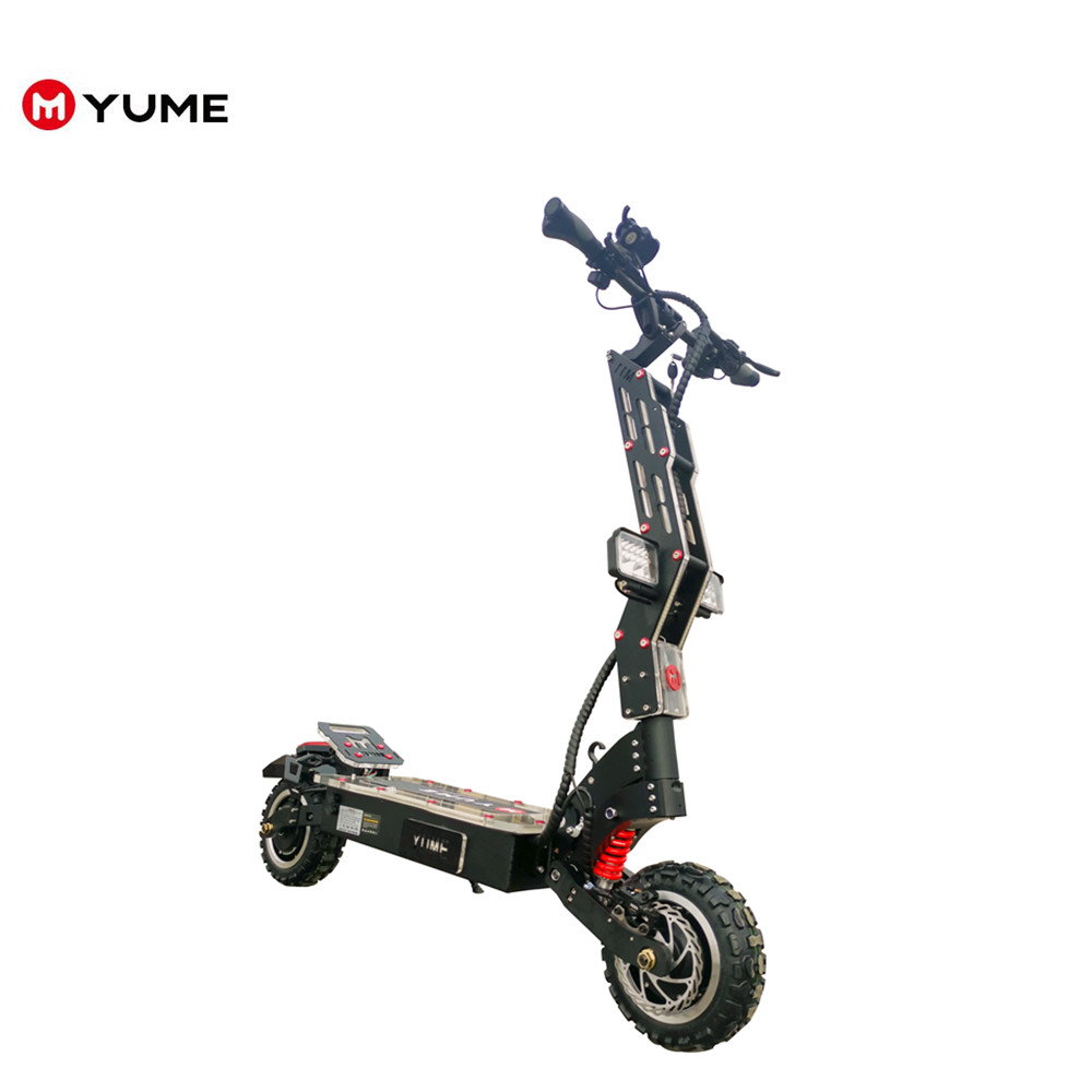 YUME высокая скорость 60V 7000 Вт Электрический скутер для взрослых escooter 2 колеса 11 дюймов дорожная шина электрический скутер, способный преодолевать Броды для продажи