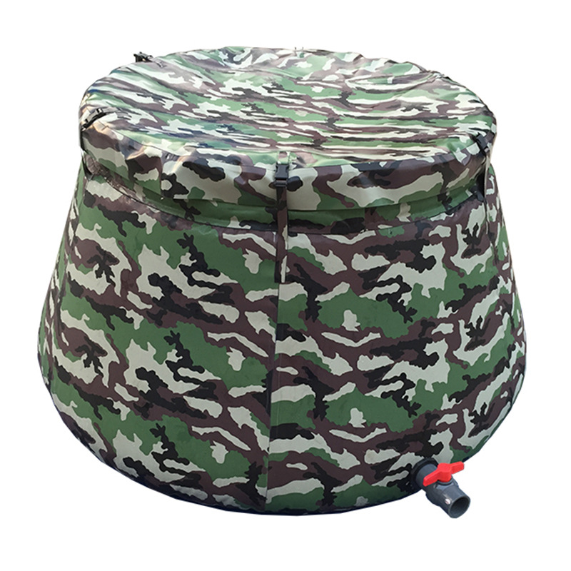 30000L Large-capacity folding PVC camouflagemobile flexible PVC water storage tank