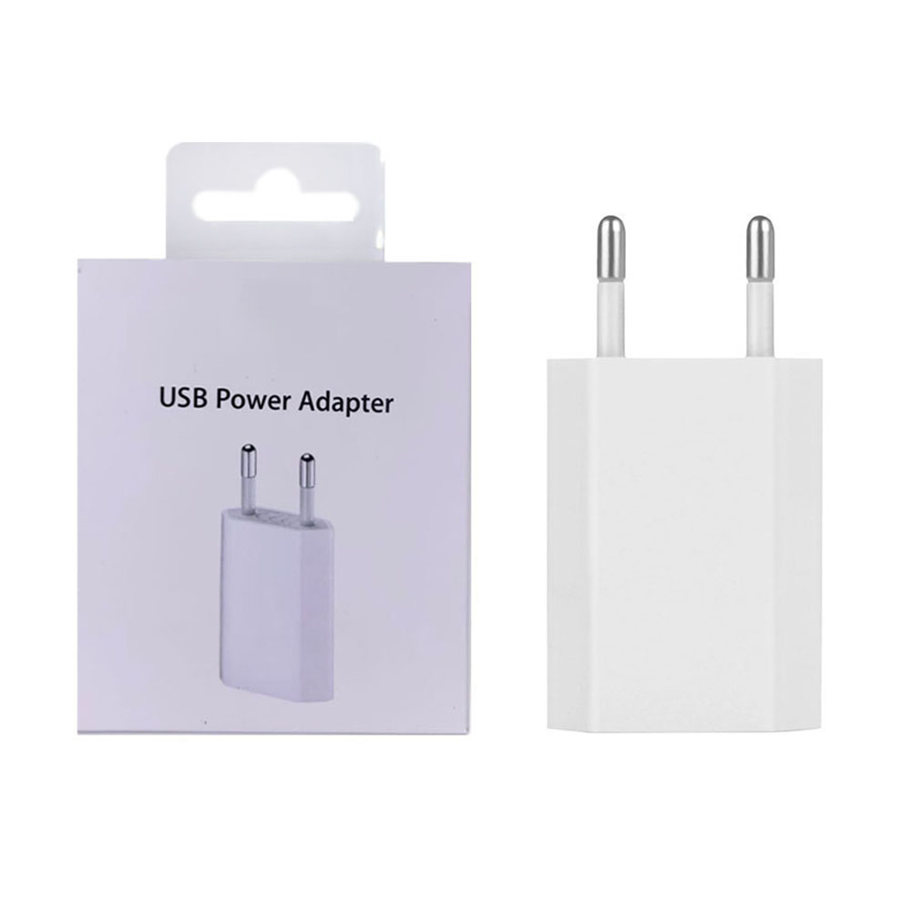Заводское производство, оригинальный зарядный адаптер для Apple 5 Вт, USB-адаптер питания для iPhone